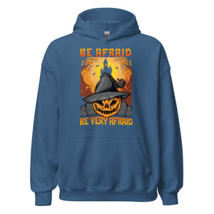 Halloween Hoodie: Be afraid, Be VERY afraid! Grusel-Kapuzenpullover für mutige Statements