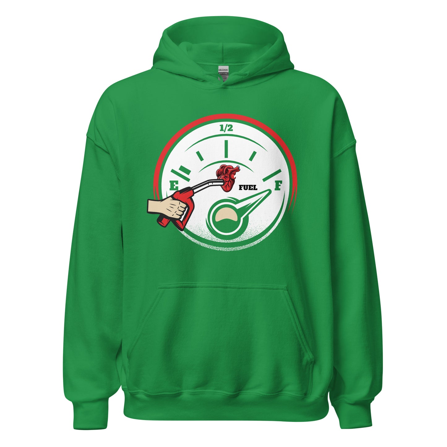 Benzin Tachonadel Hoodie | Stylischer Kapuzenpullover für Autofans