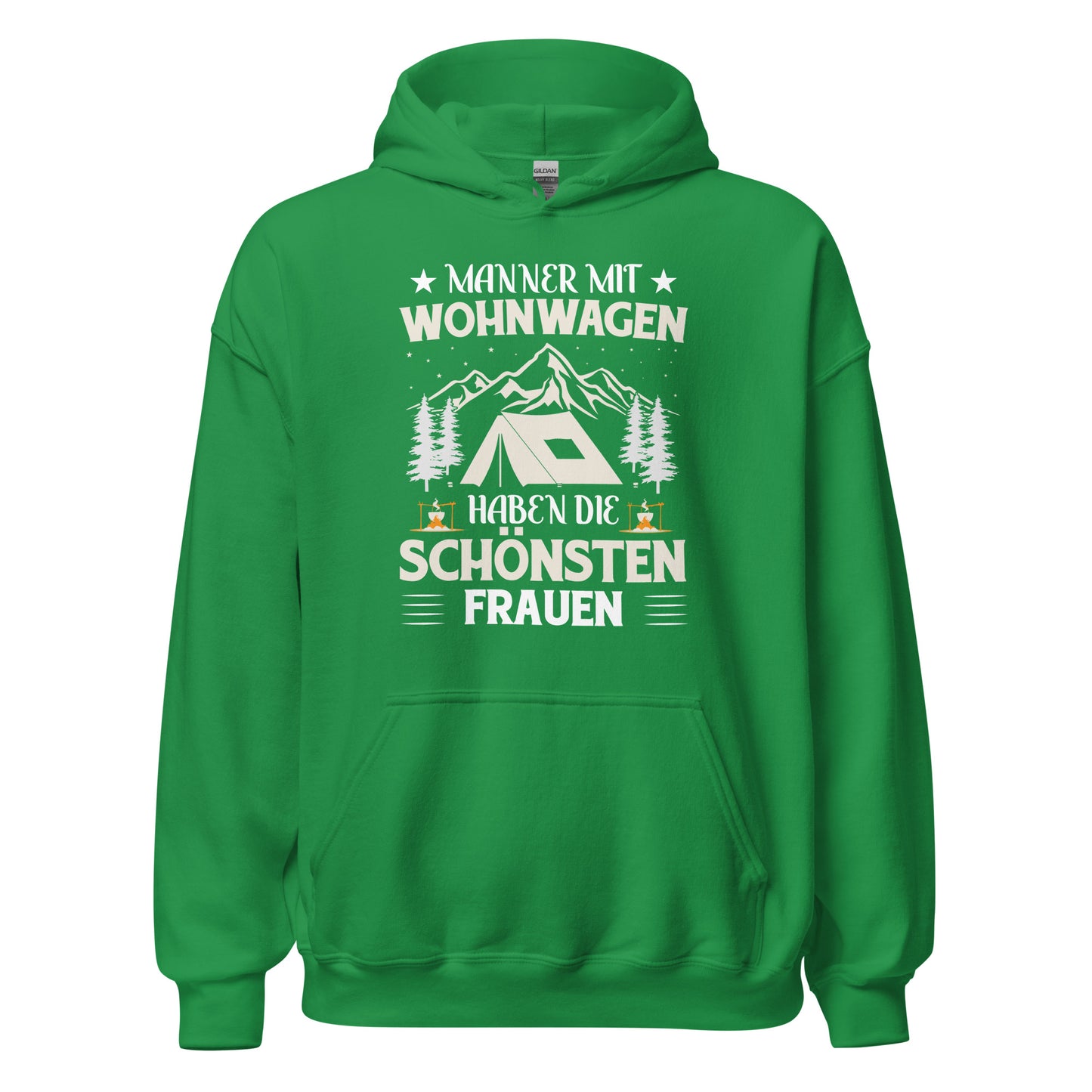 Männer mit Wohnwagen Hoodie | Humorvoller Kapuzenpullover für Campingliebhaber