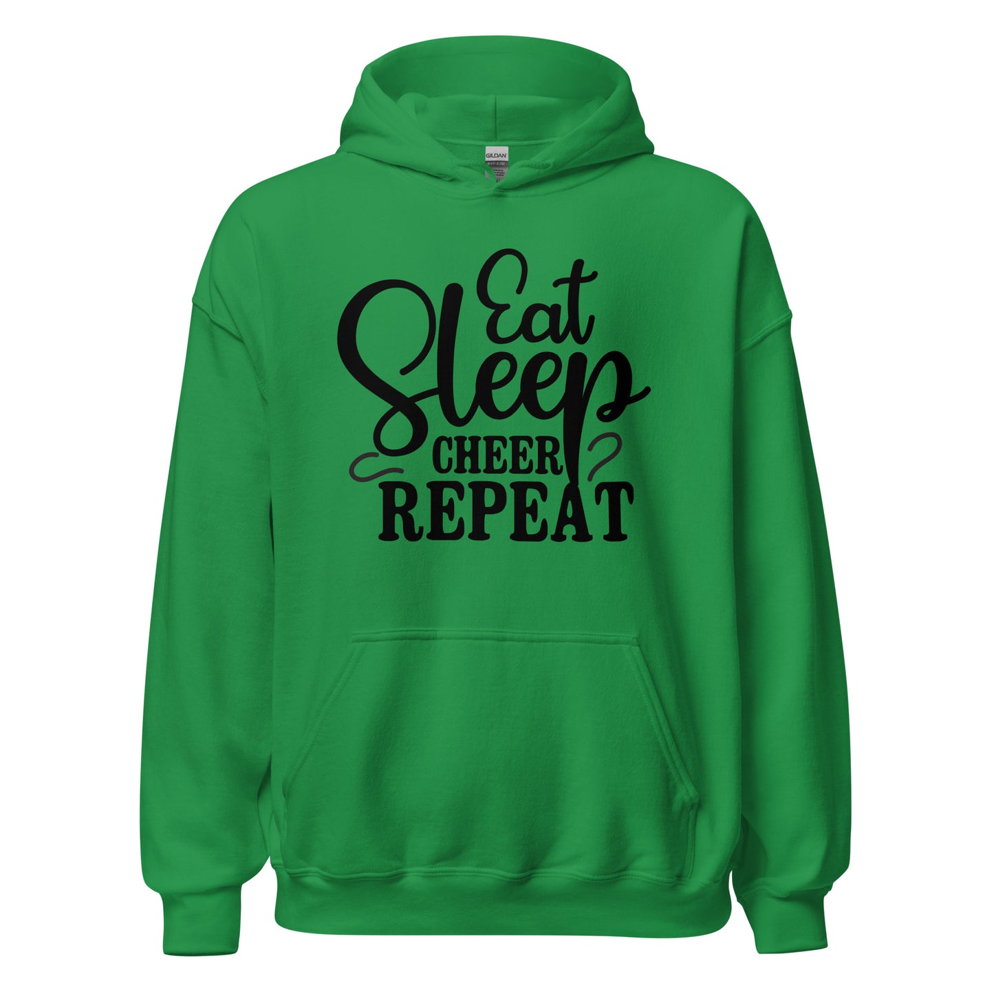 Eat Sleep Cheer Repeat Hoodie - Cooler Kapuzenpullover für Cheerleader