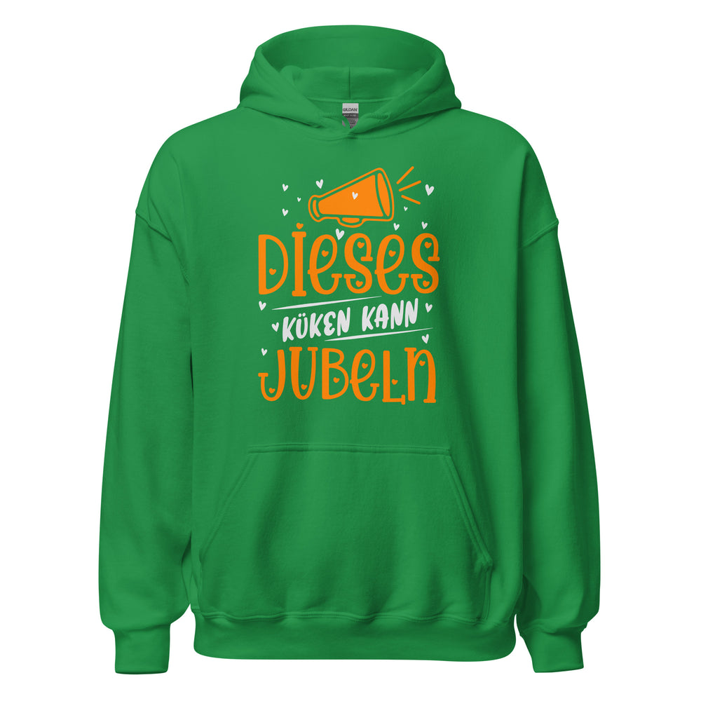 Dieses Küken kann Jubeln Hoodie - Trendiger Kapuzenpullover für Cheerleader