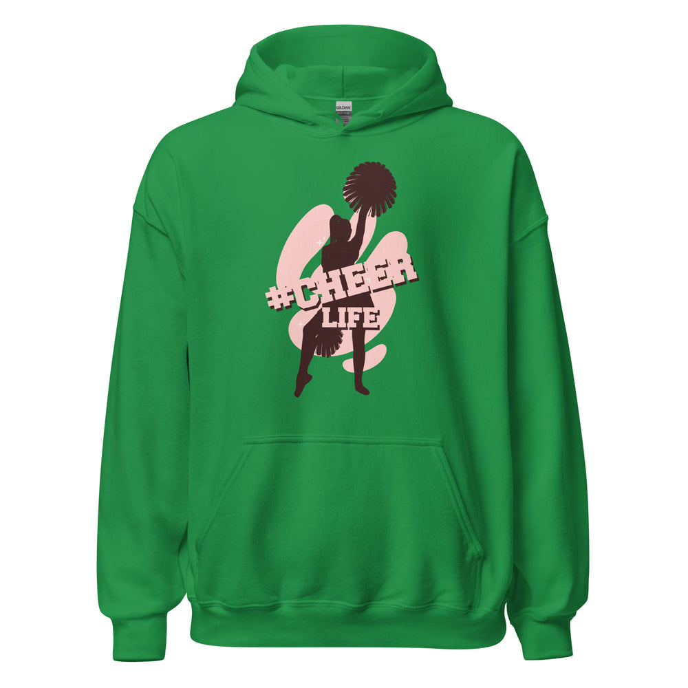 CHEER Life Hoodie - Stylischer Kapuzenpullover für Cheerleading-Fans