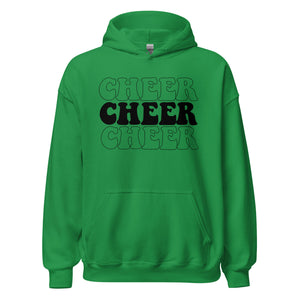 Cheer Cheer Cheer! Hoodie - Stylischer Kapuzenpullover für Cheerleader