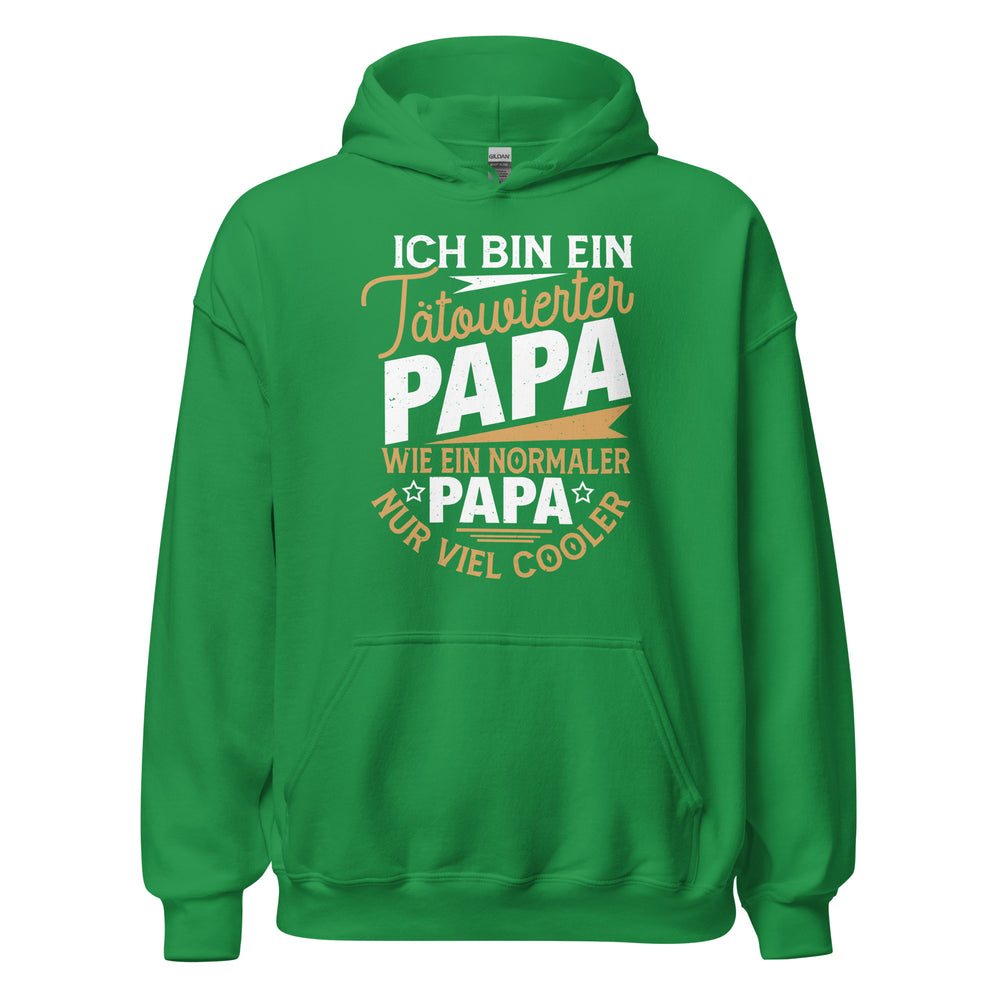 Tattoo Papa Hoodie - Cooler Kapuzenpullover für stolze Väter