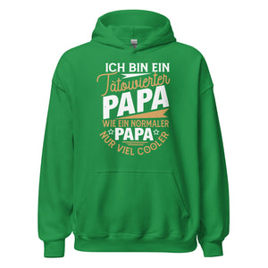 Tattoo Papa Hoodie - Cooler Kapuzenpullover für stolze Väter