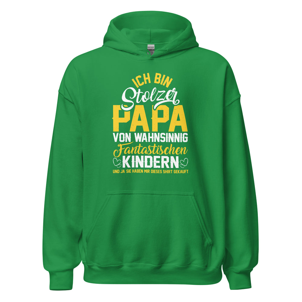 Stolzer Papa Hoodie - Für fantastische Kinder