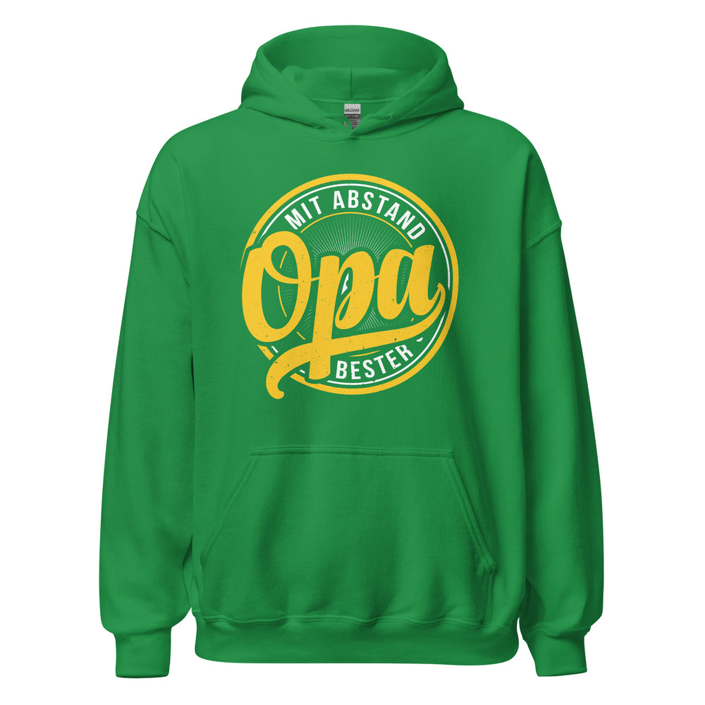 Mit Abstand der beste Opa Hoodie | Lustiger Spruch Kapuzenpullover