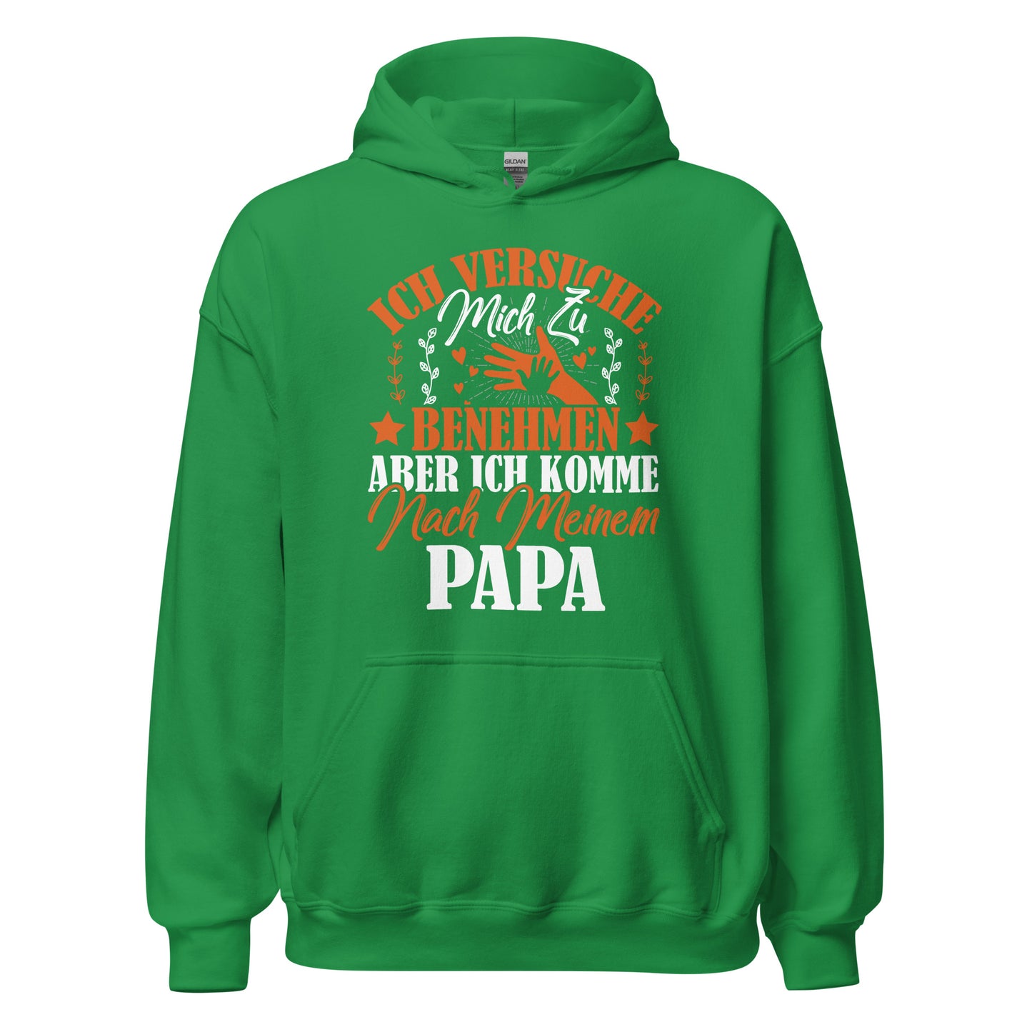 Nach meinem Papa Hoodie | Versuch des Benehmens Kapuzenpullover