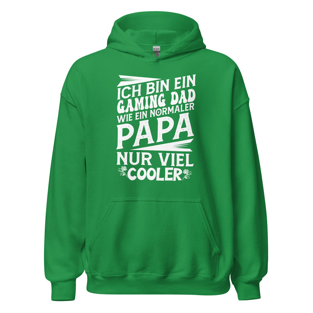 Hochwertiger Gaming Papa Hoodie - Cooler als ein normaler Papa