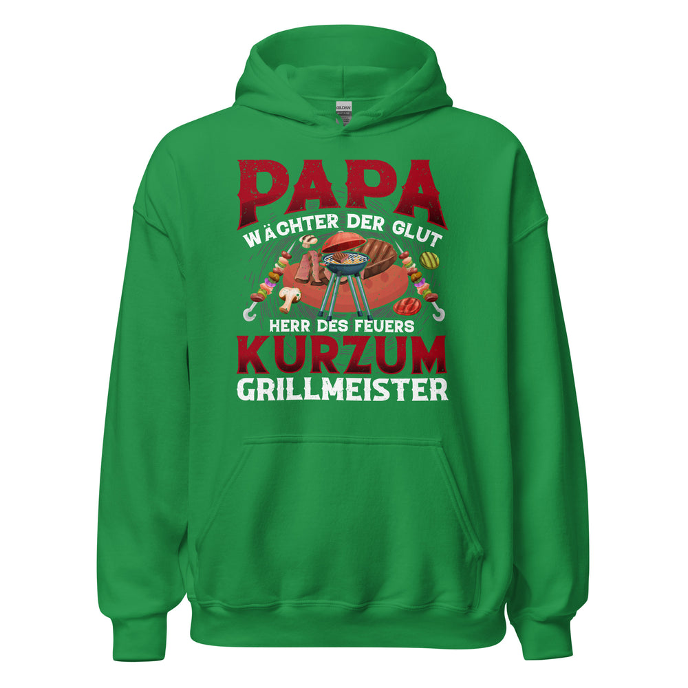 PAPA! Wächter der Glut, Herr des Feuers! Grillmeister! | Kapuzenpullover