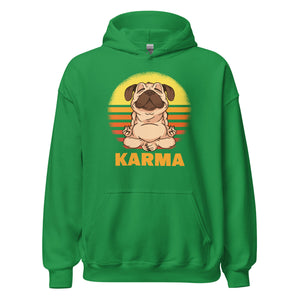 Karma Mops Hoodie | Stilvoll und karmisch inspiriert