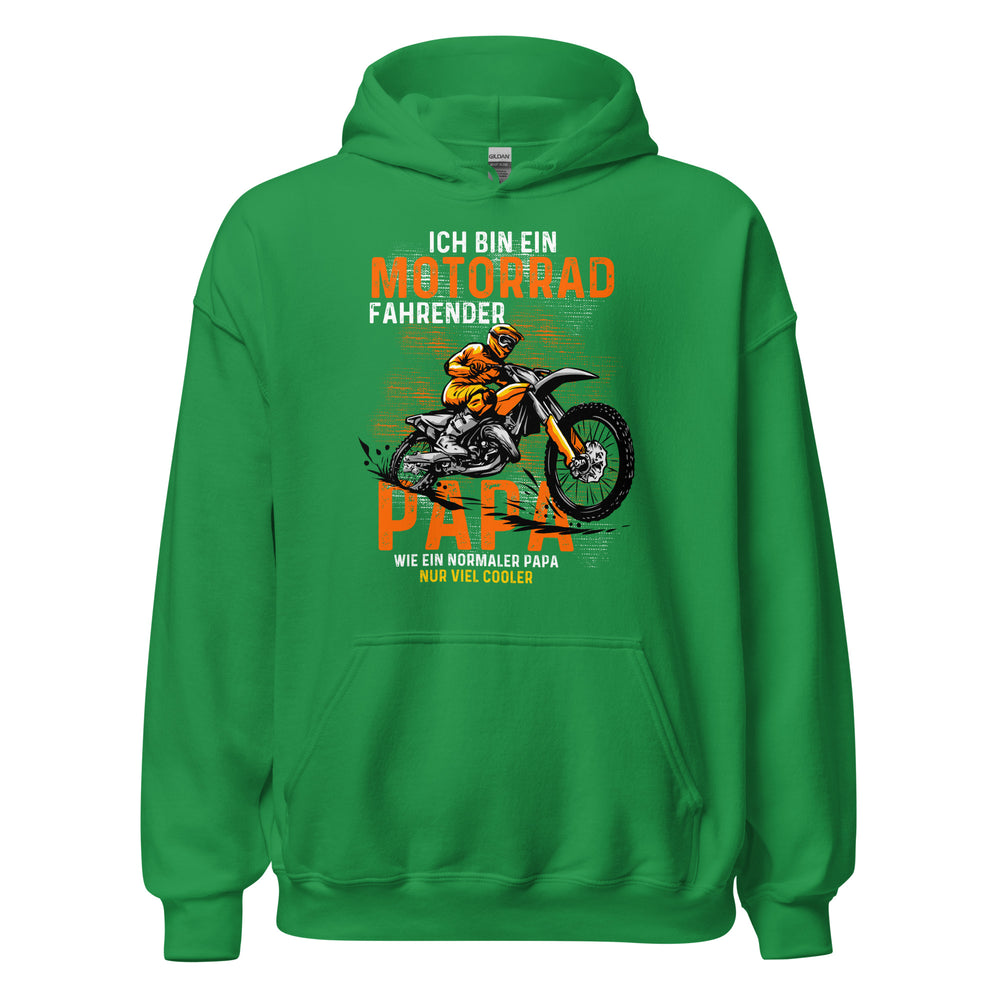 Motocross Papa Hoodie - Cooler Spruch für coole Väter!