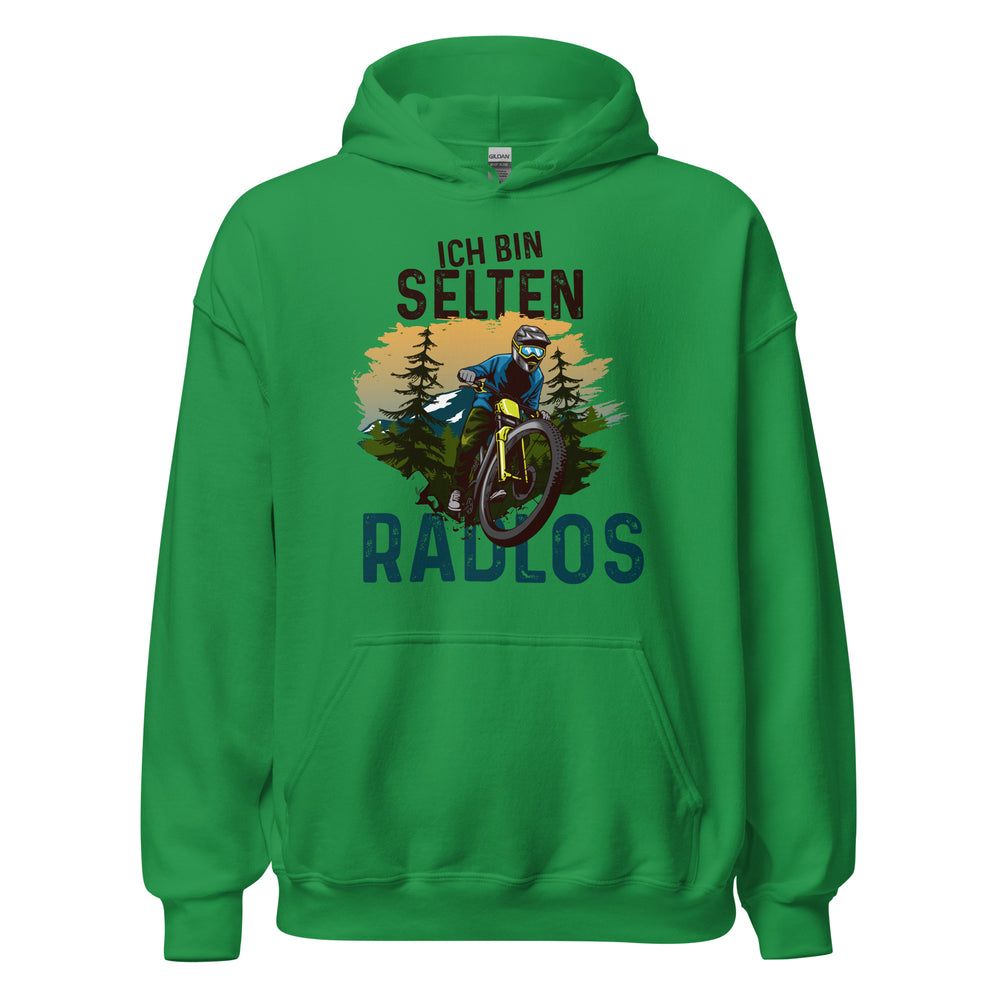 Ich bin selten RADLOS, Motocross Hoodie - Zeige deine Leidenschaft