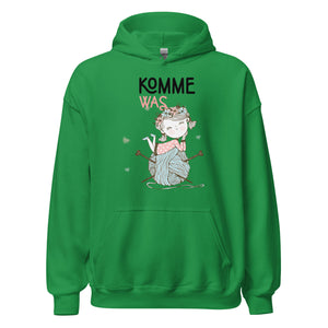 Komme was Wolle! Funny Spruch Hoodie | Witziger Kapuzenpullover