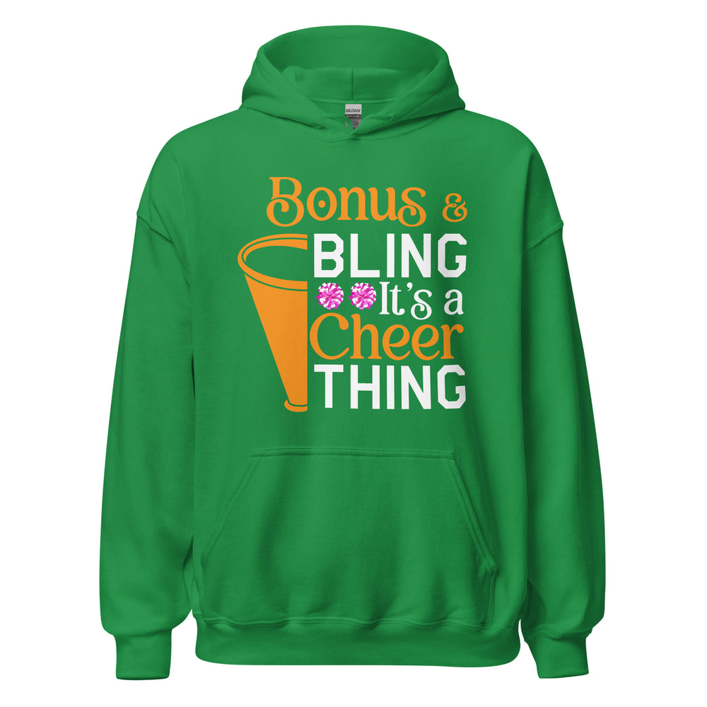 Bling und Bonus: Cheerleader Hoodie mit einzigartigem Statement!