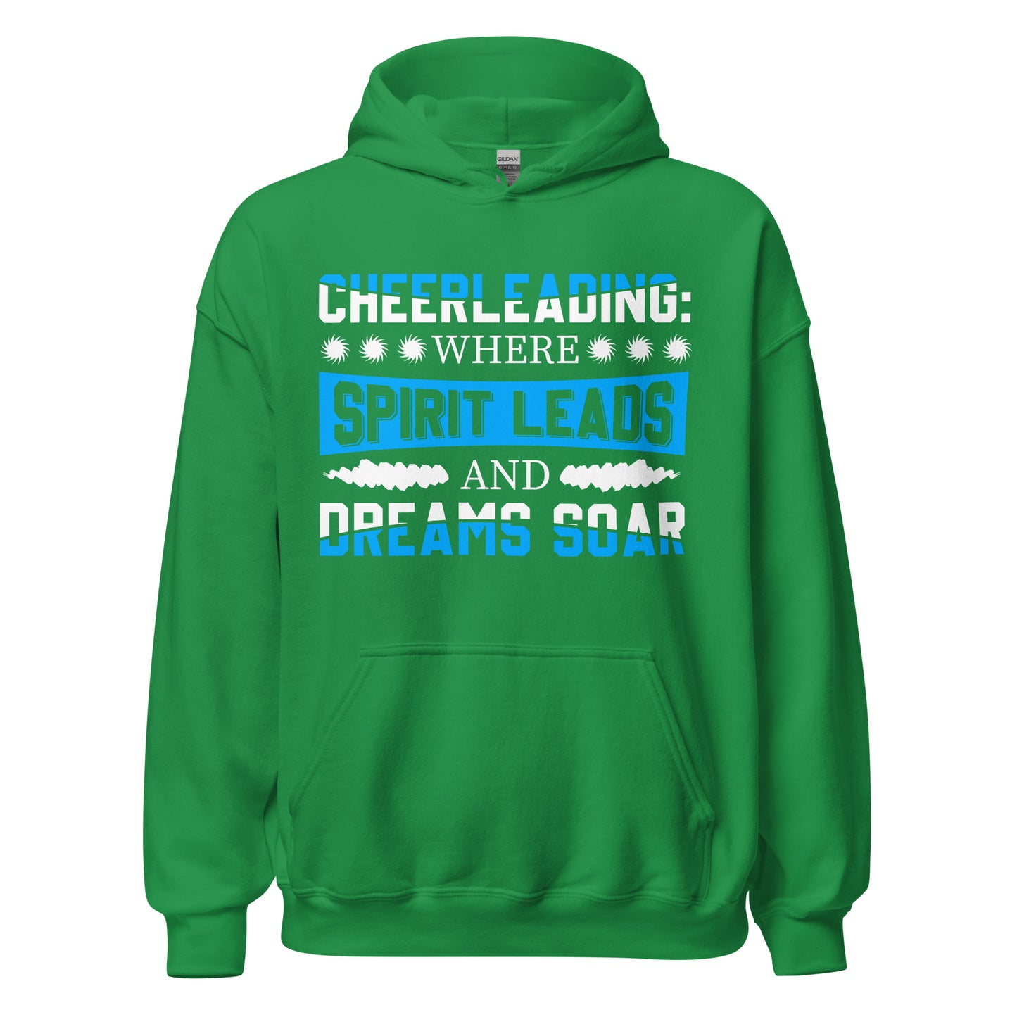 Spirituelles Cheerleading: Hoodie mit inspirierendem Spruch!