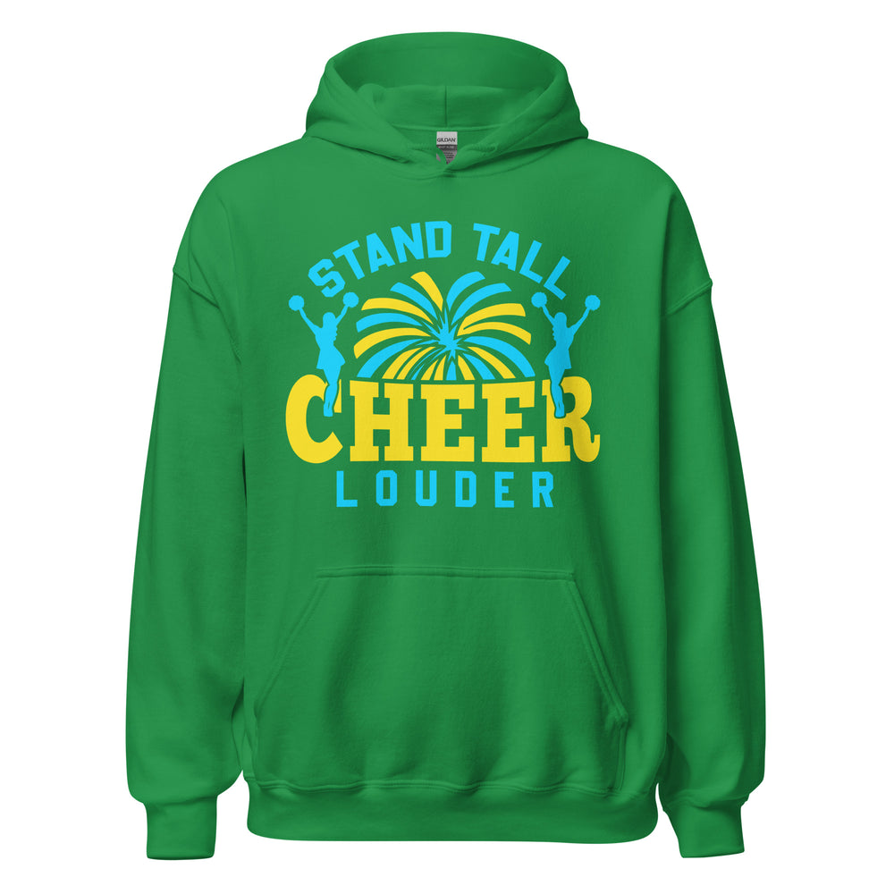 Hoodie mit Statement: Stand Tall! CHEER Louder! Inspiriere mit Stil.