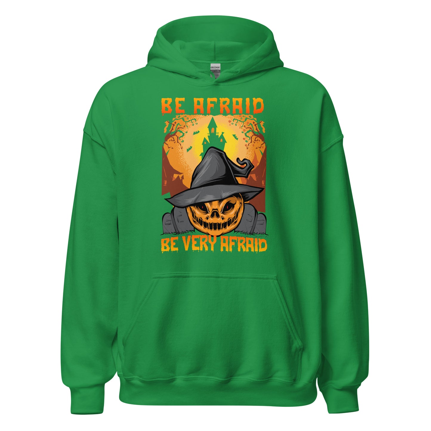 Halloween Hoodie: Be afraid, Be VERY afraid! Grusel-Kapuzenpullover für mutige Statements