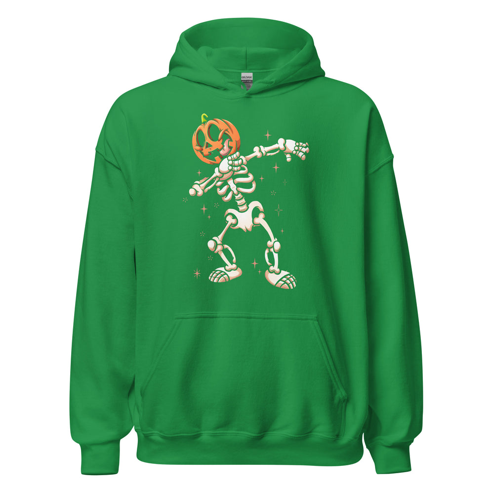 Halloween Hoodie: Dancing Skull - Einzigartiger Kapuzenpullover mit tanzendem Skelett