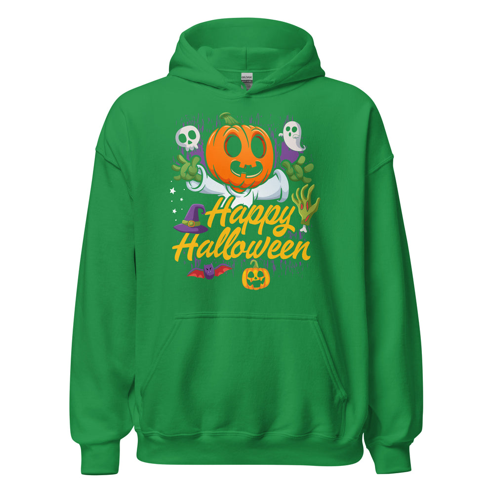 Halloween Hoodie: Happy Halloween - Kürbis Zeit für gruseligen Style
