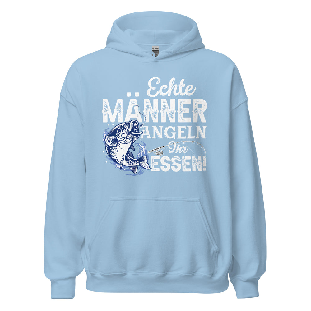 Stylischer Hoodie - "Echte Männer angeln Ihr Essen" - Jetzt entdecken!