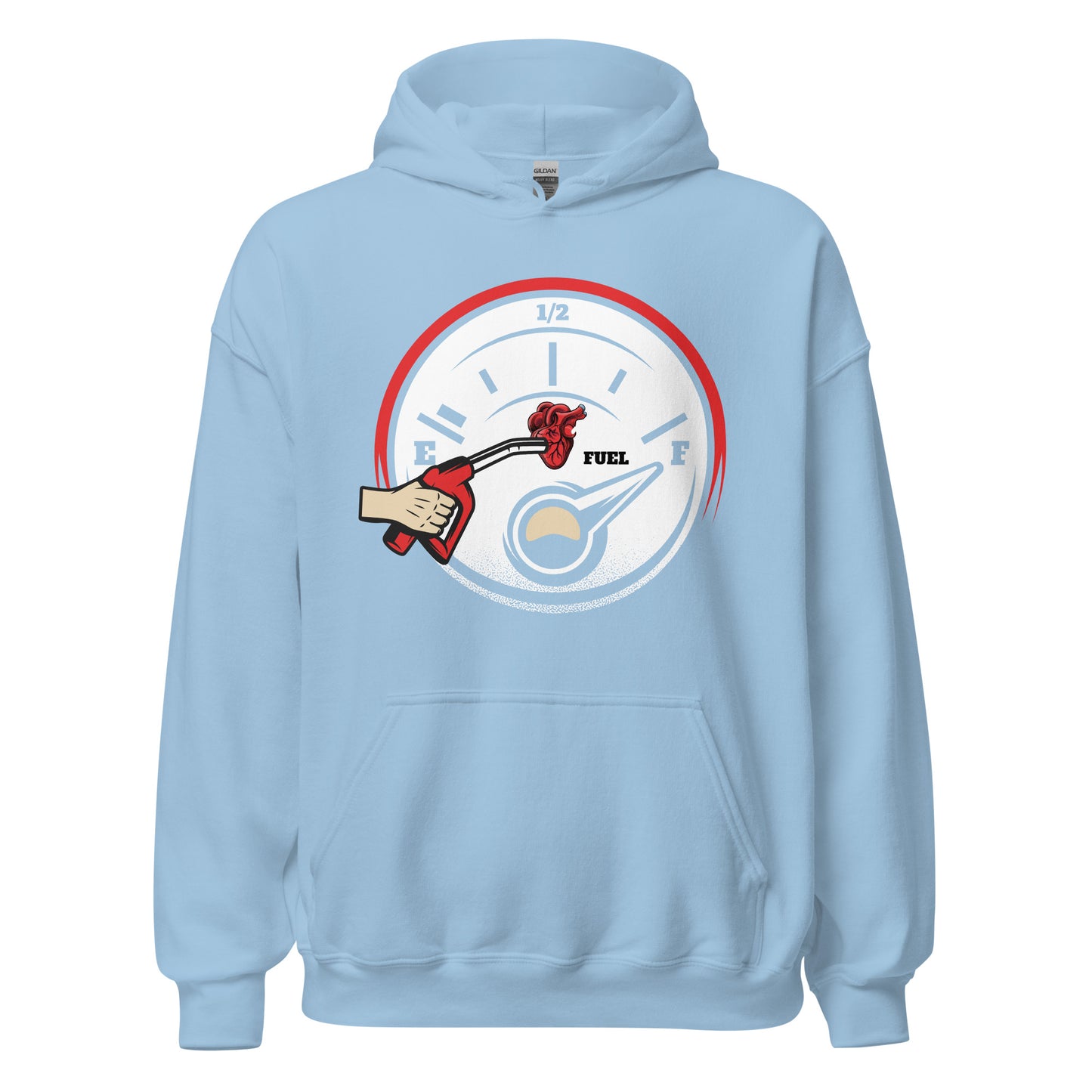 Benzin Tachonadel Hoodie | Stylischer Kapuzenpullover für Autofans