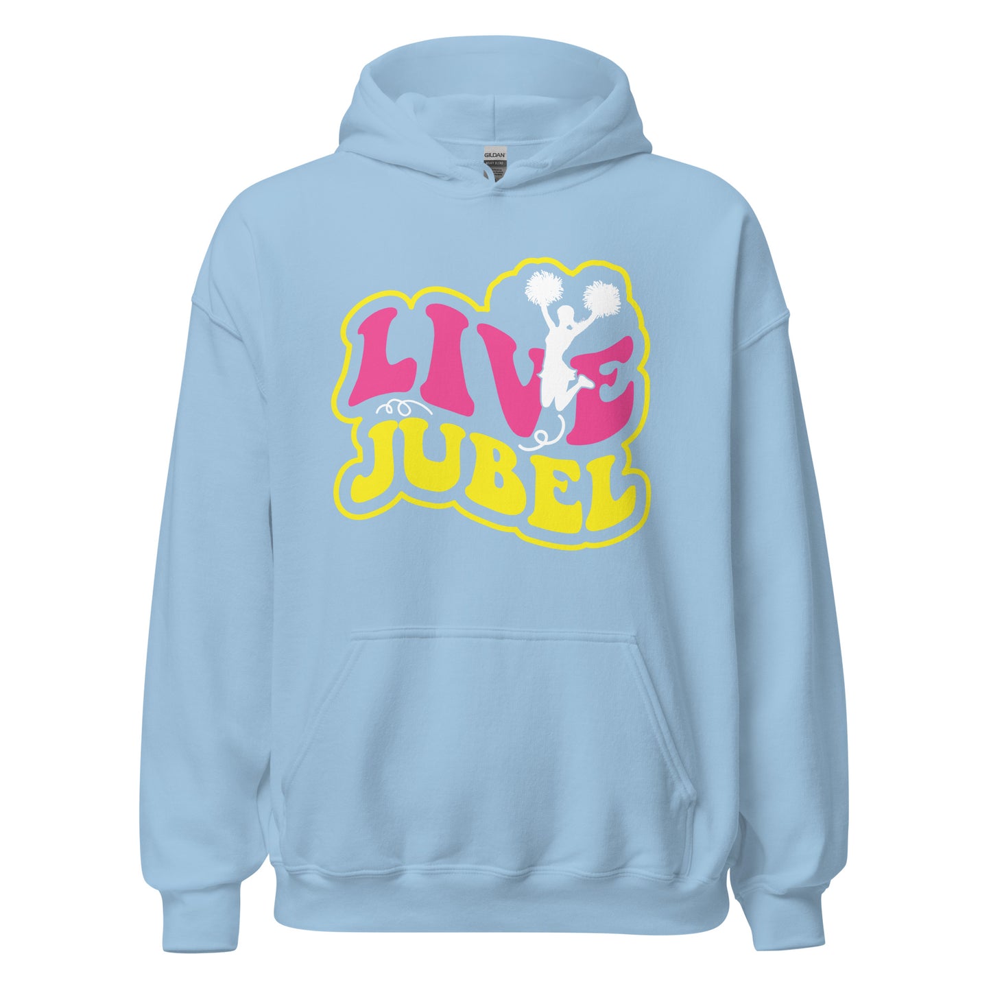 Live Jubel Cheer! Hoodie - Stilvoller Kapuzenpullover für Jubelnde