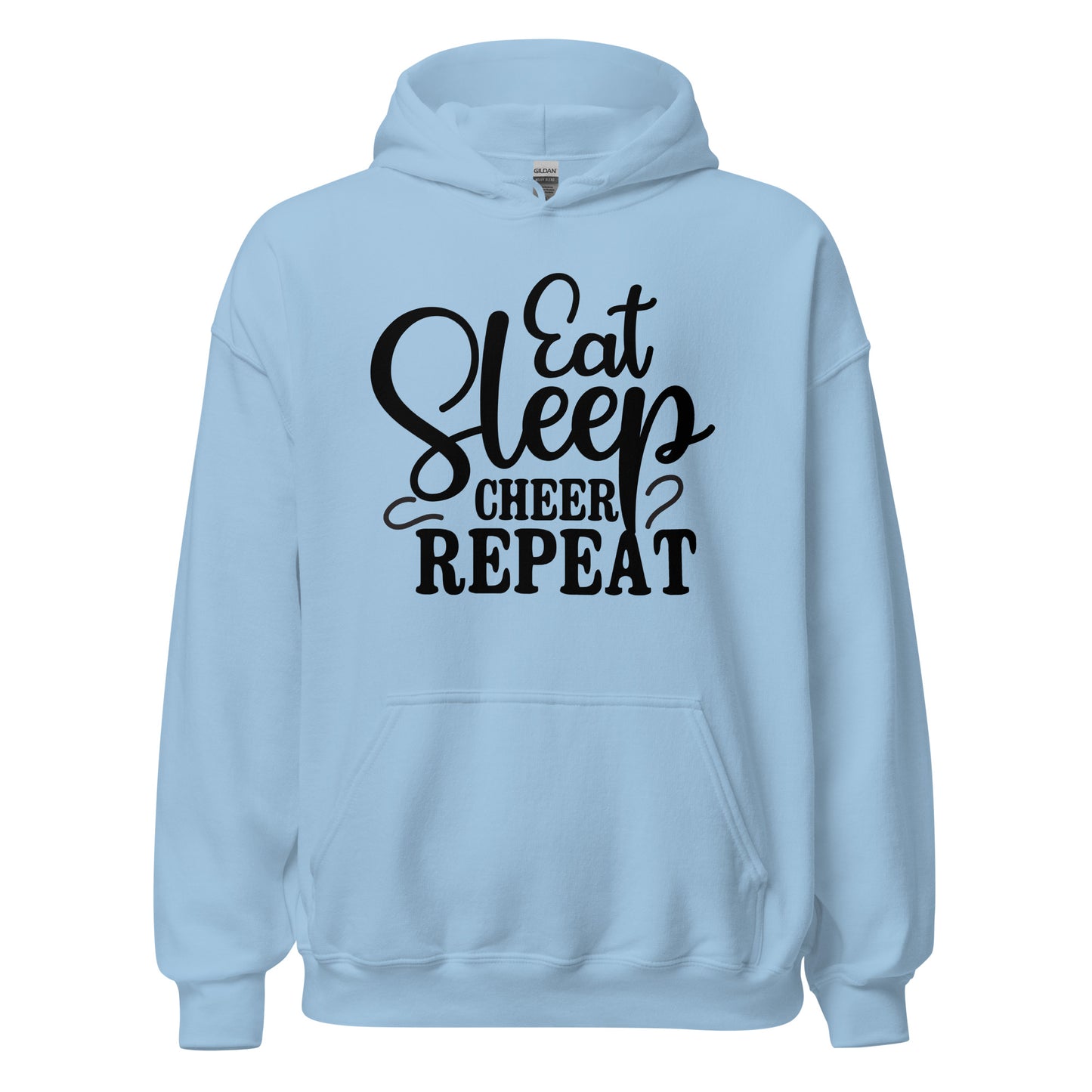 Eat Sleep Cheer Repeat Hoodie - Cooler Kapuzenpullover für Cheerleader