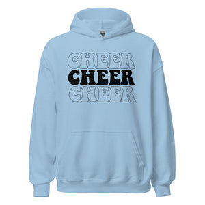 Cheer Cheer Cheer! Hoodie - Stylischer Kapuzenpullover für Cheerleader