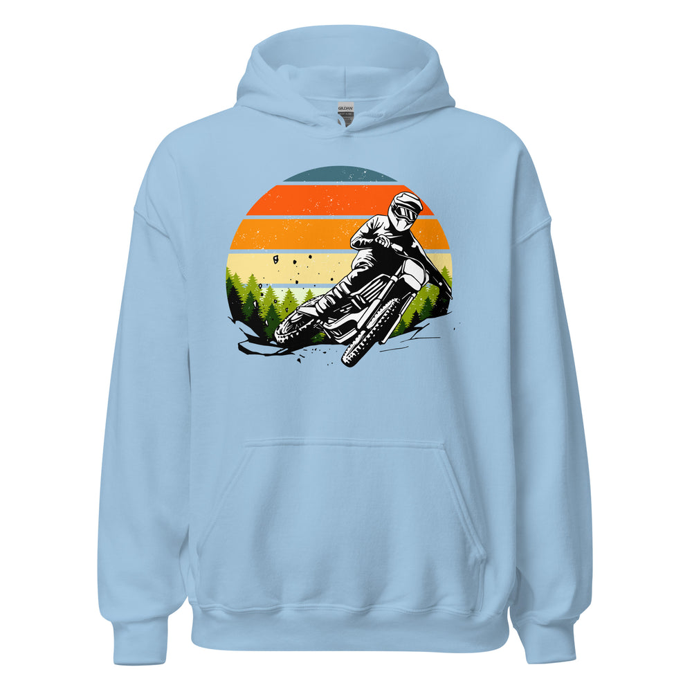 Motocross Retro Hoodie - Vintage Style für Fans!