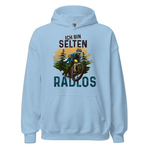 Ich bin selten RADLOS, Motocross Hoodie - Zeige deine Leidenschaft