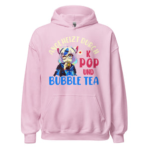 Anime, angeheizt durch K Pop und Bubble Tea! Hoodie | Stylischer Kapuzenpullover für Anime-Fans