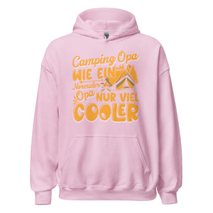 Camping Opa Hoodie | Cooler Kapuzenpullover für Outdoor-Liebhaber