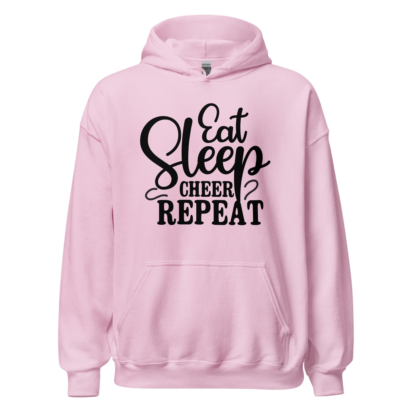 Eat Sleep Cheer Repeat Hoodie - Cooler Kapuzenpullover für Cheerleader