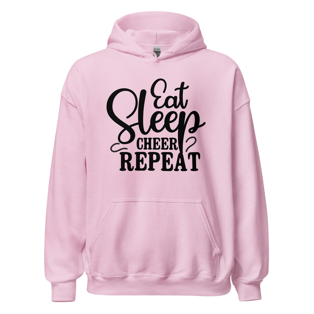 Eat Sleep Cheer Repeat Hoodie - Cooler Kapuzenpullover für Cheerleader