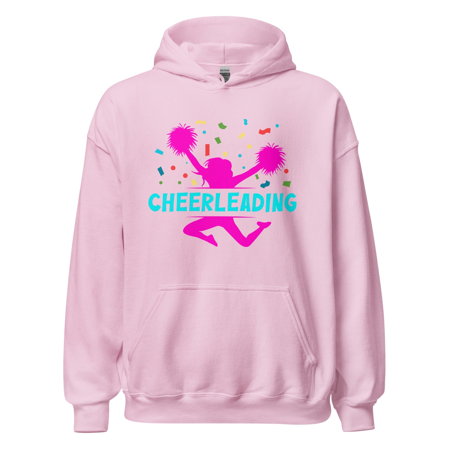 Cheerleading Pomms Hoodie - Stylischer Kapuzenpullover für Cheer-Fans