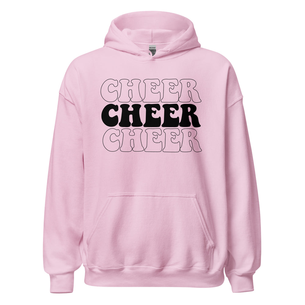 Cheer Cheer Cheer! Hoodie - Stylischer Kapuzenpullover für Cheerleader