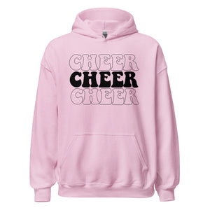 Cheer Cheer Cheer! Hoodie - Stylischer Kapuzenpullover für Cheerleader