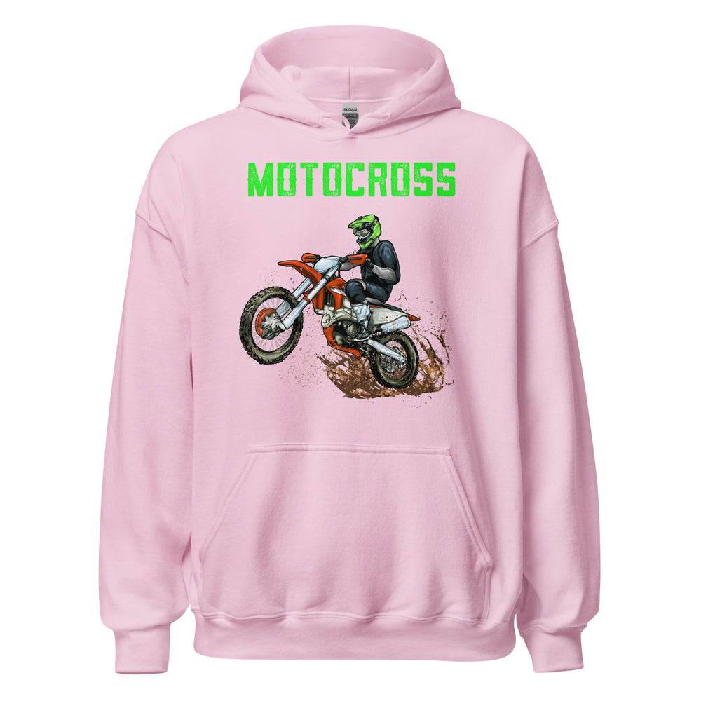 Motocross Hoodie - Logo Style für Offroad-Enthusiasten