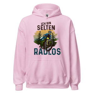 Ich bin selten RADLOS, Motocross Hoodie - Zeige deine Leidenschaft