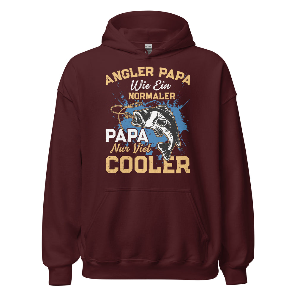 Cooler Hoodie - "Angler Papa, cooler als normaler Papa" - Jetzt bestellen!