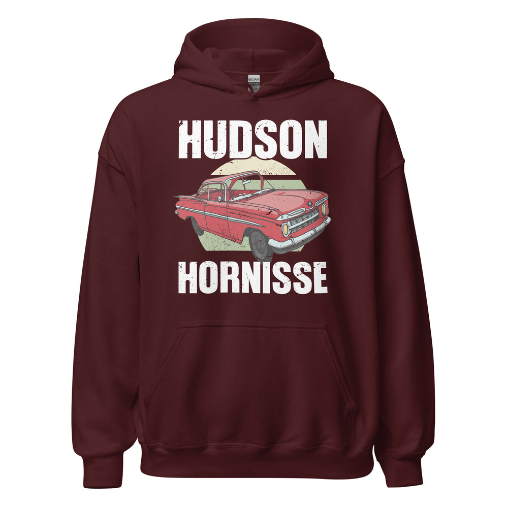 Hudson Hornisse Hoodie | Stylischer Kapuzenpullover für Auto-Enthusiasten
