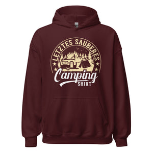 Mein letztes sauberes Camping Shirt Hoodie | Outdoor-Kapuzenpullover für Naturliebhaber