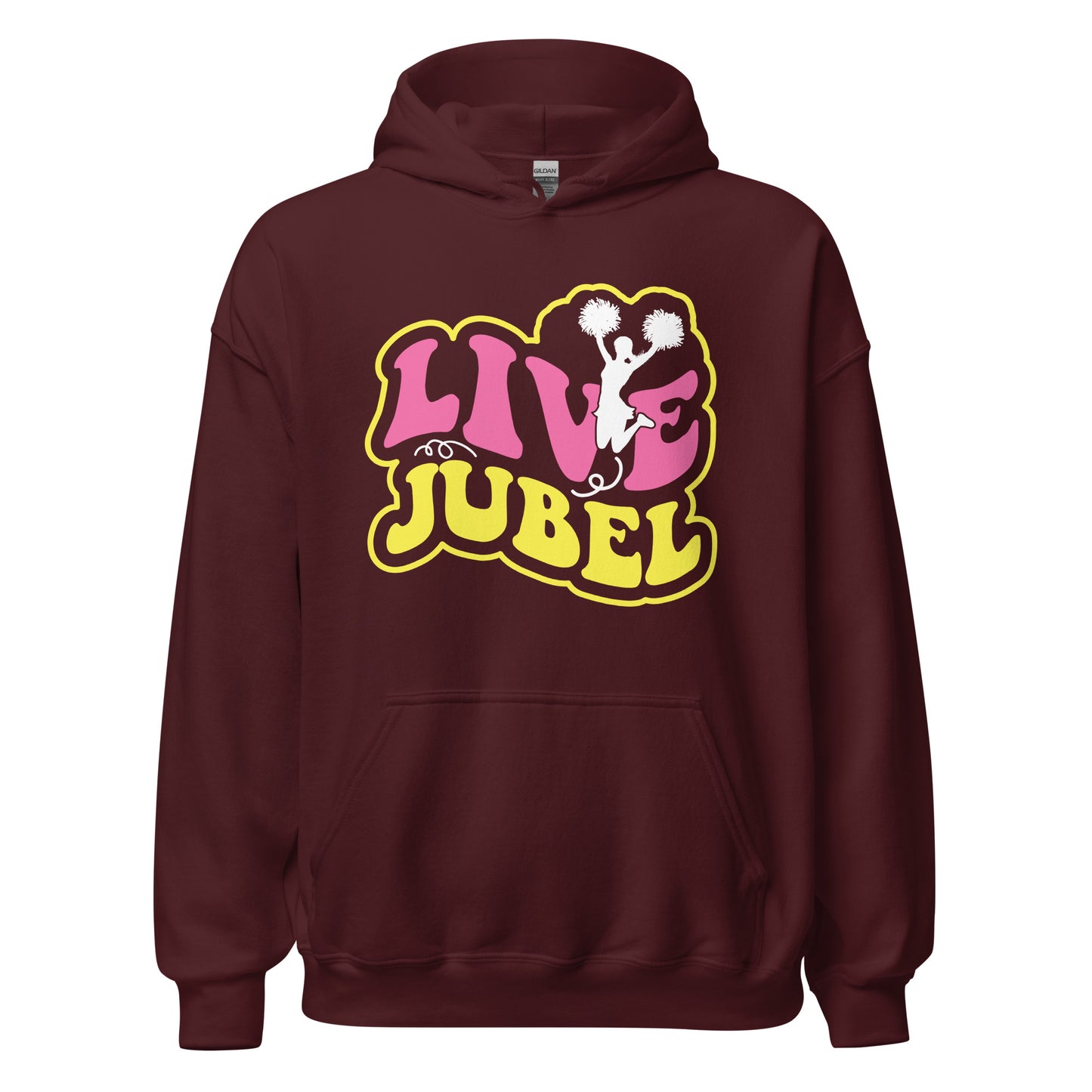 Live Jubel Cheer! Hoodie - Stilvoller Kapuzenpullover für Jubelnde