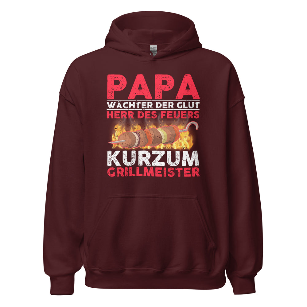 PAPA Hoodie - Waechter der Glut, Herr des Feuers, GRILLMEISTER