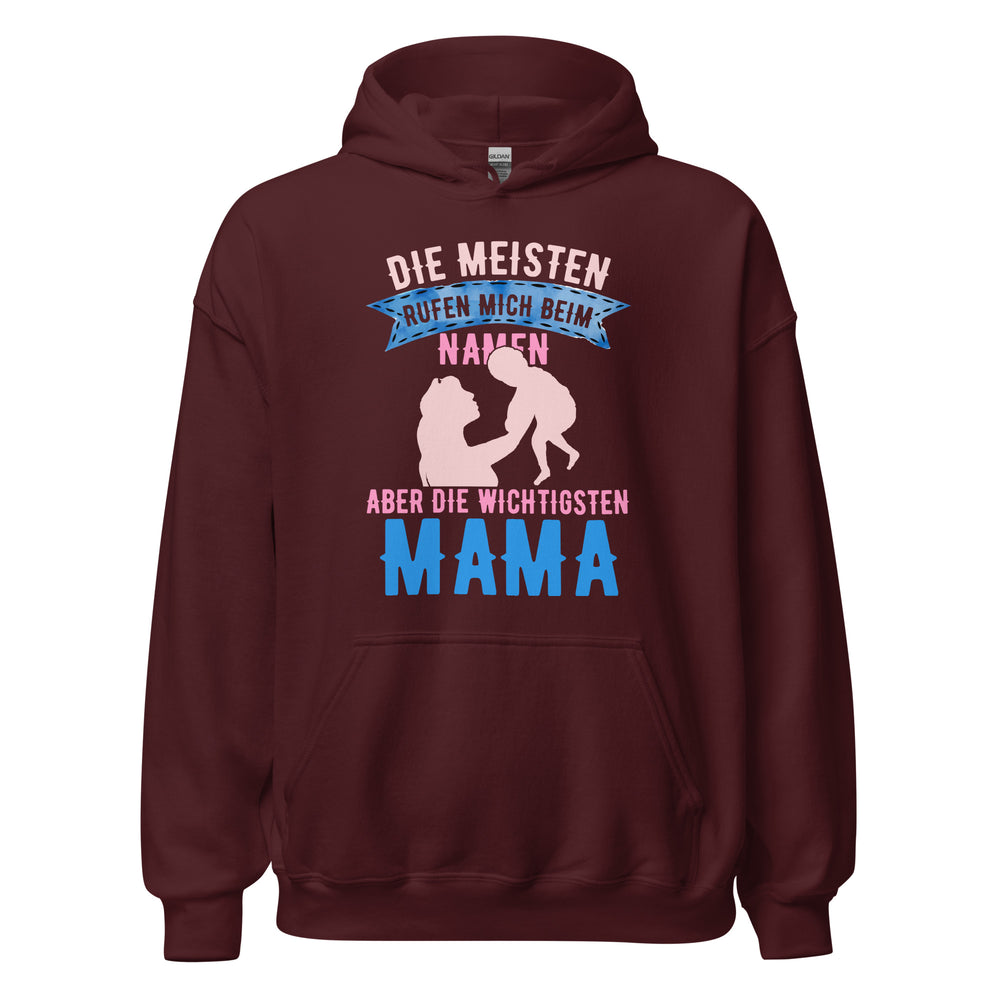 MAMA rufen mich Hoodie | Wichtige Menschen Spruch Kapuzenpullover