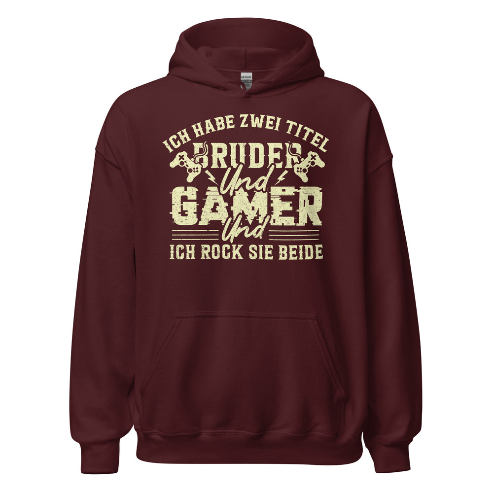 Gamer Hoodie | Lustiger Kapuzenpullover für Brüder