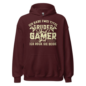 Gamer Hoodie | Lustiger Kapuzenpullover für Brüder