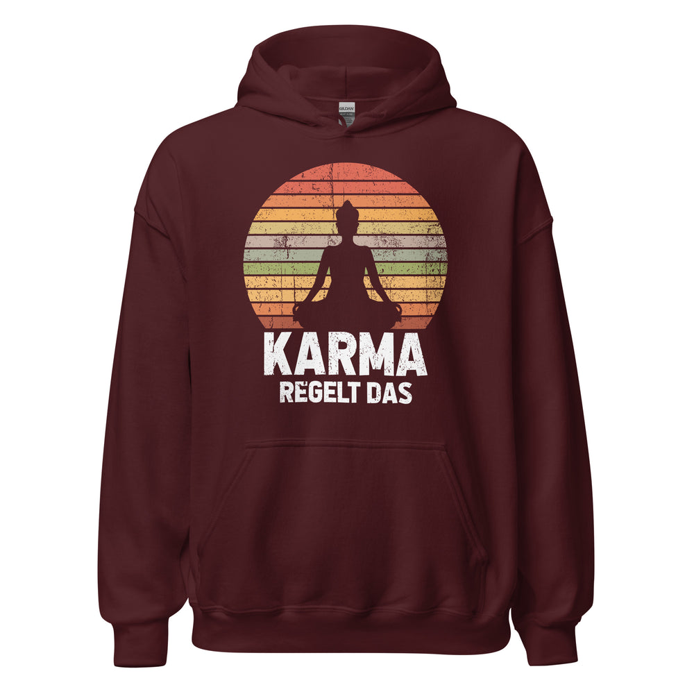 Hochwertiger Karma regelt DAS! Hoodie