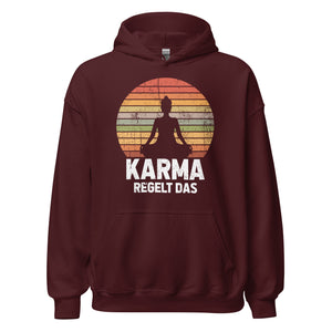 Hochwertiger Karma regelt DAS! Hoodie